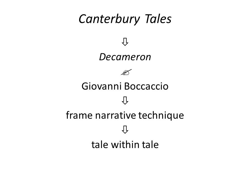 An analysis of dante and boccaccio and their influences in geoffrey chaucers works